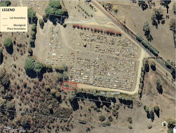 Aboriginal Cememtery Map for MP Rebecca 